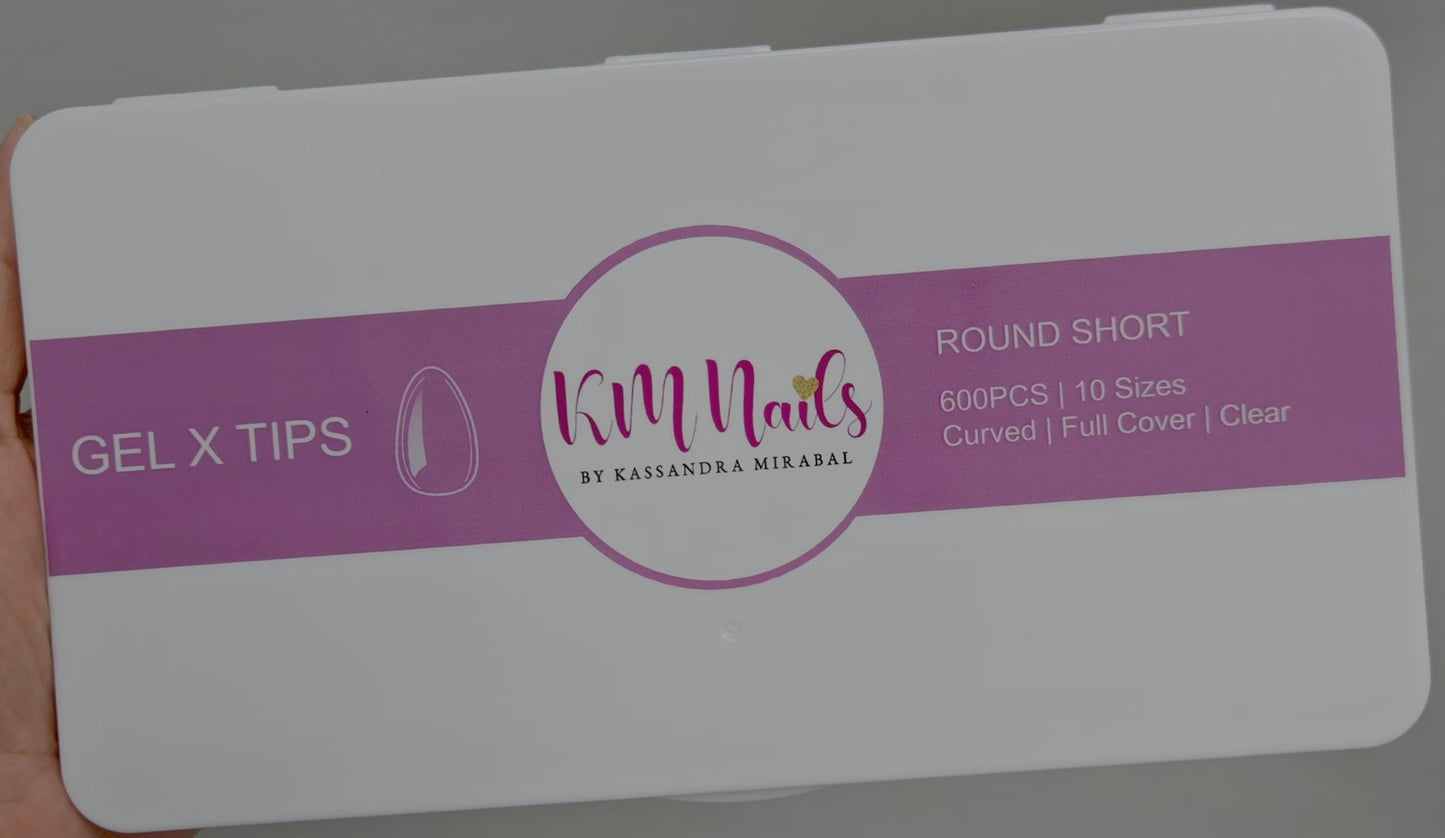 Gel Tips Round Short